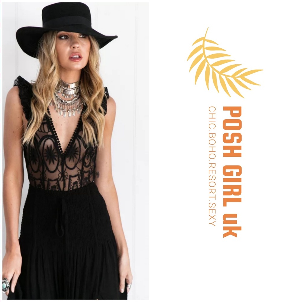 NEW Bohemian babe bodysuit